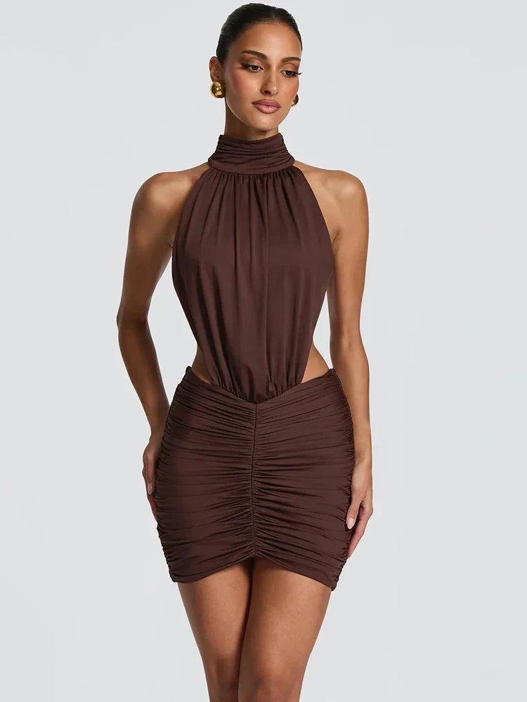 Sage Mini Dress
