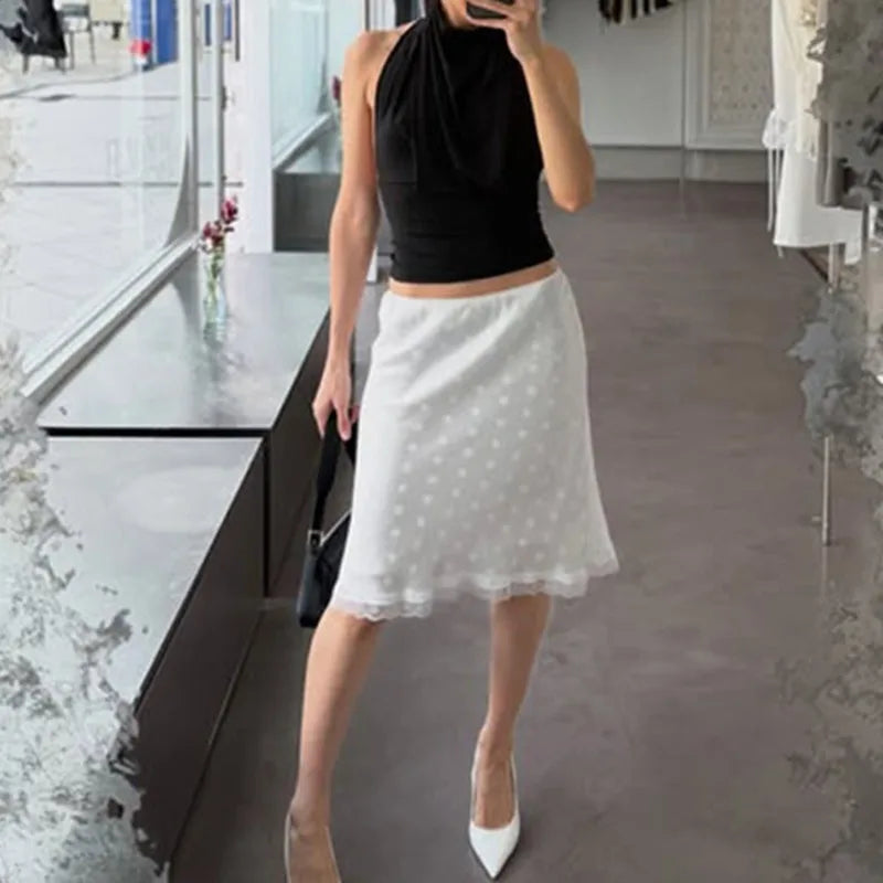 Stone Midi Skirt