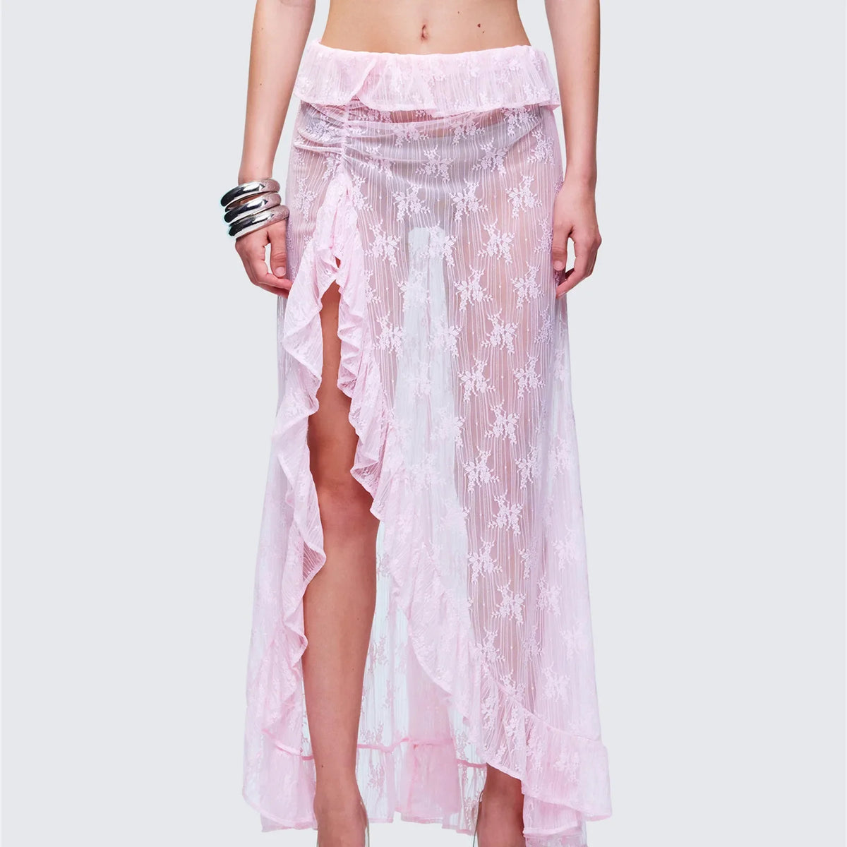 Glen Midi Skirt