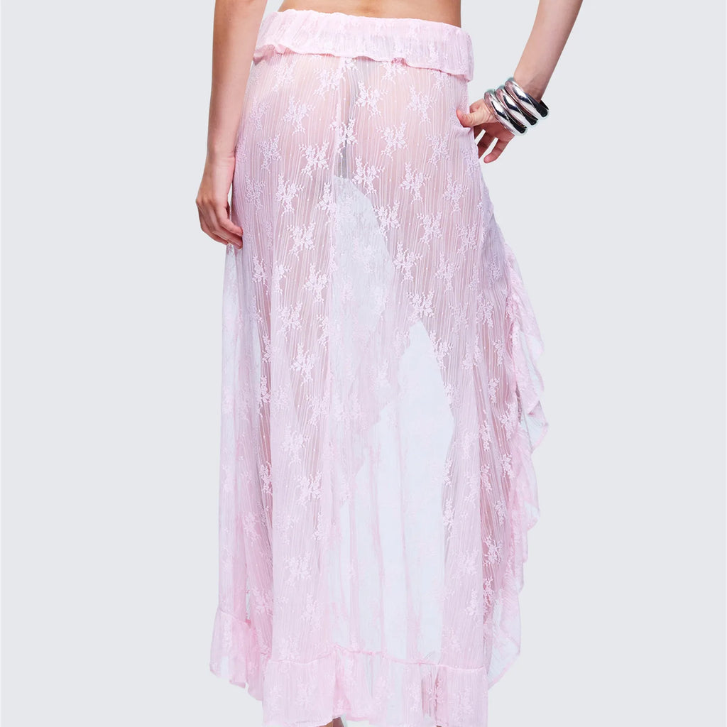 Glen Midi Skirt